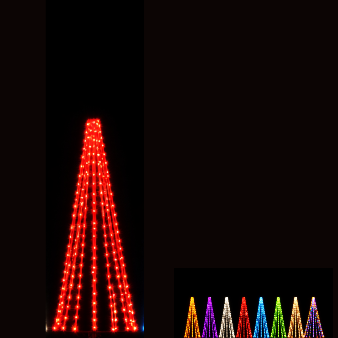 6ft 3D Tree Replacement Light Strings- Static (3406)