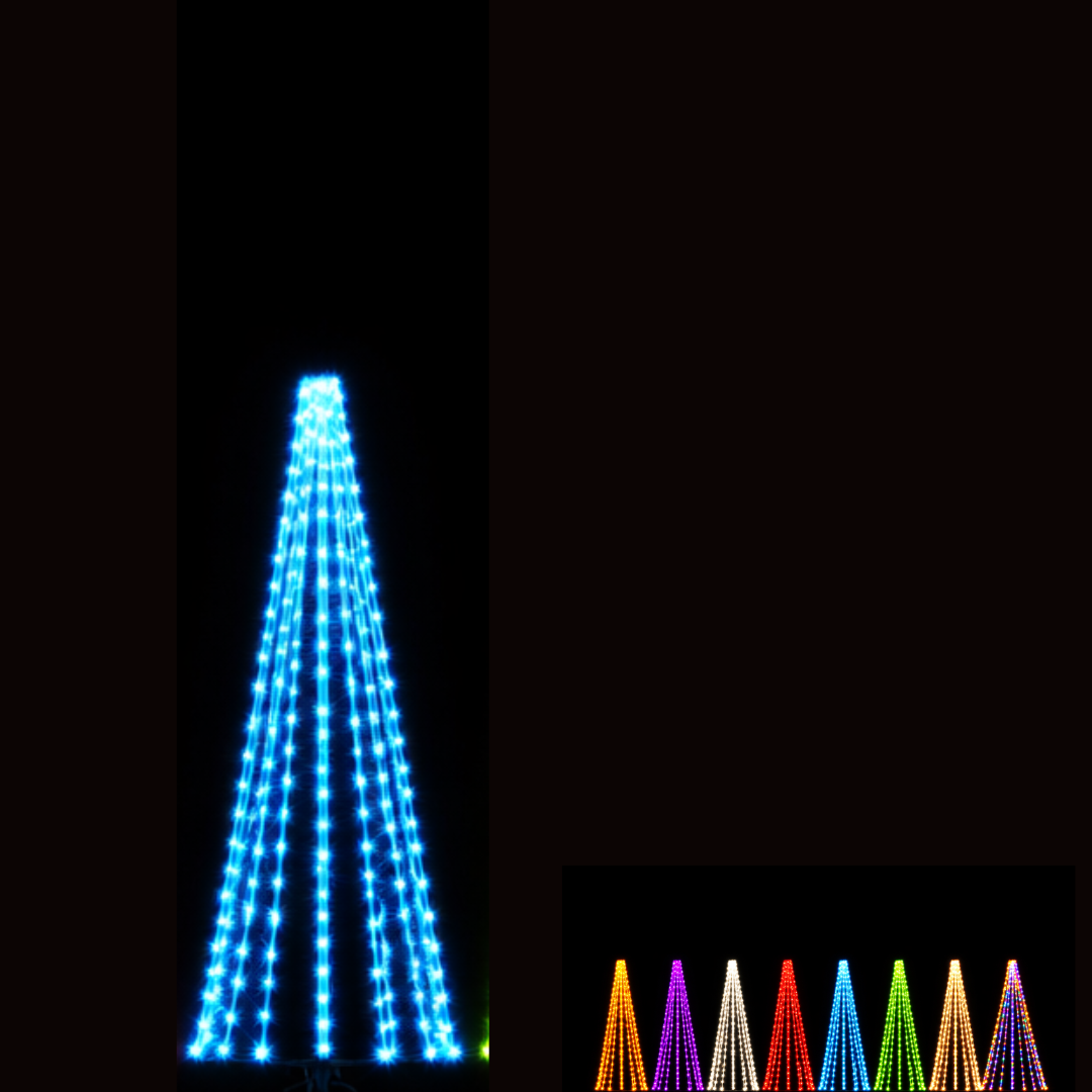 6ft 3D Tree Replacement Light Strings- Static (3406)