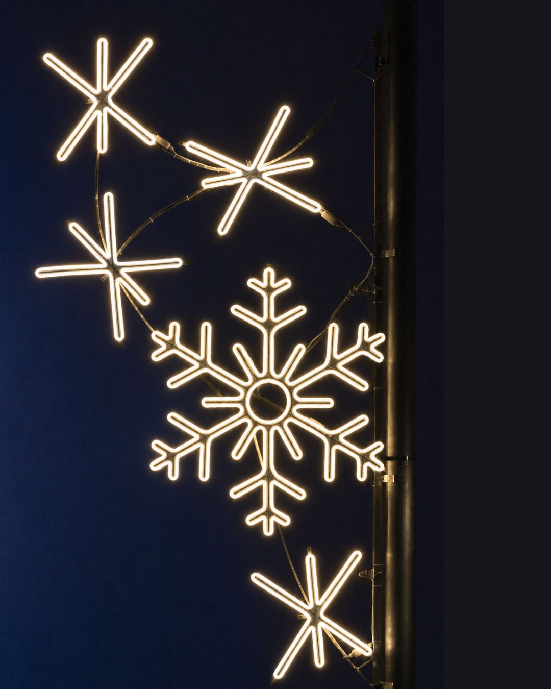 Neonflex- Pole Decoration - Snowflake Cascade