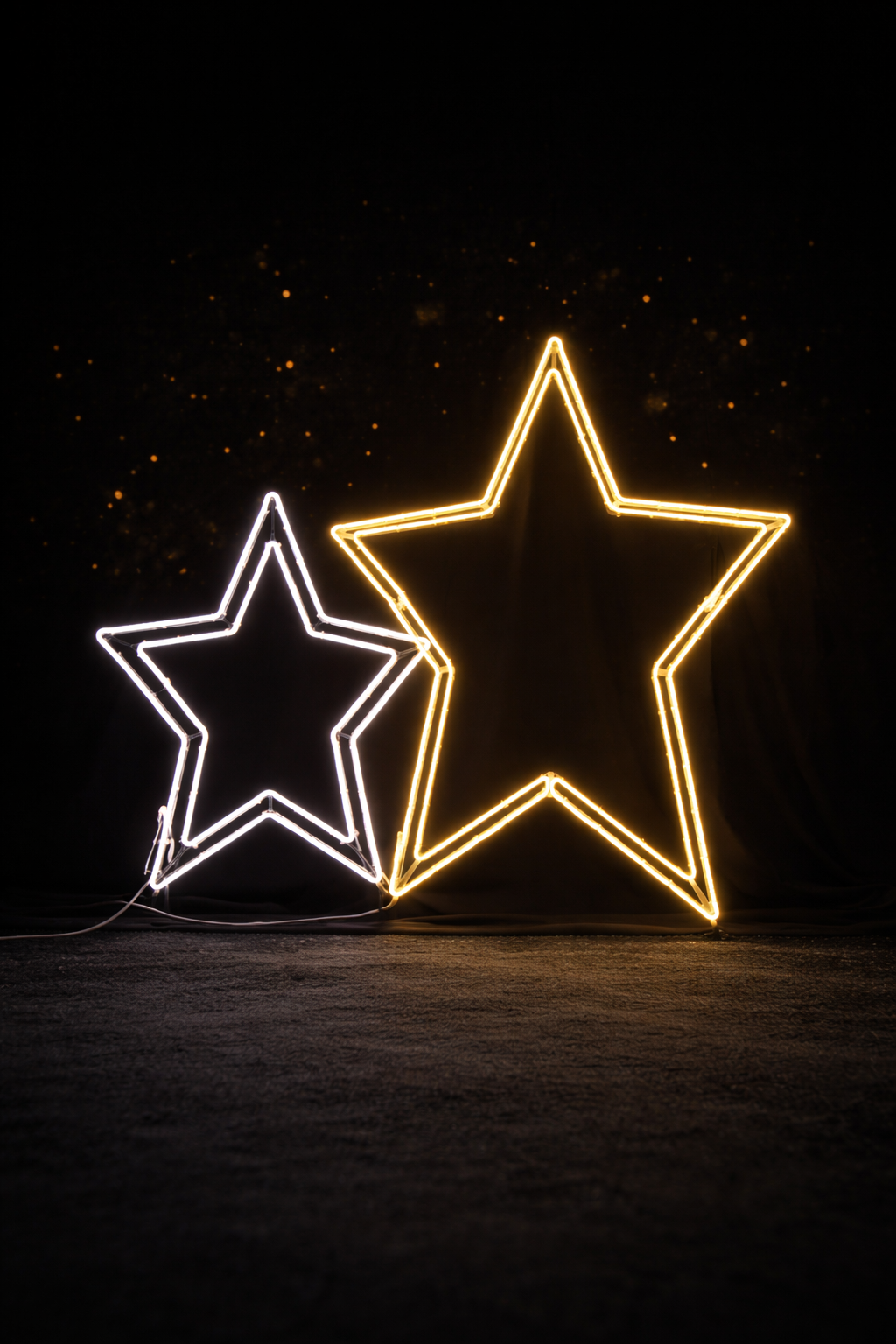 2D Standing Star Motif