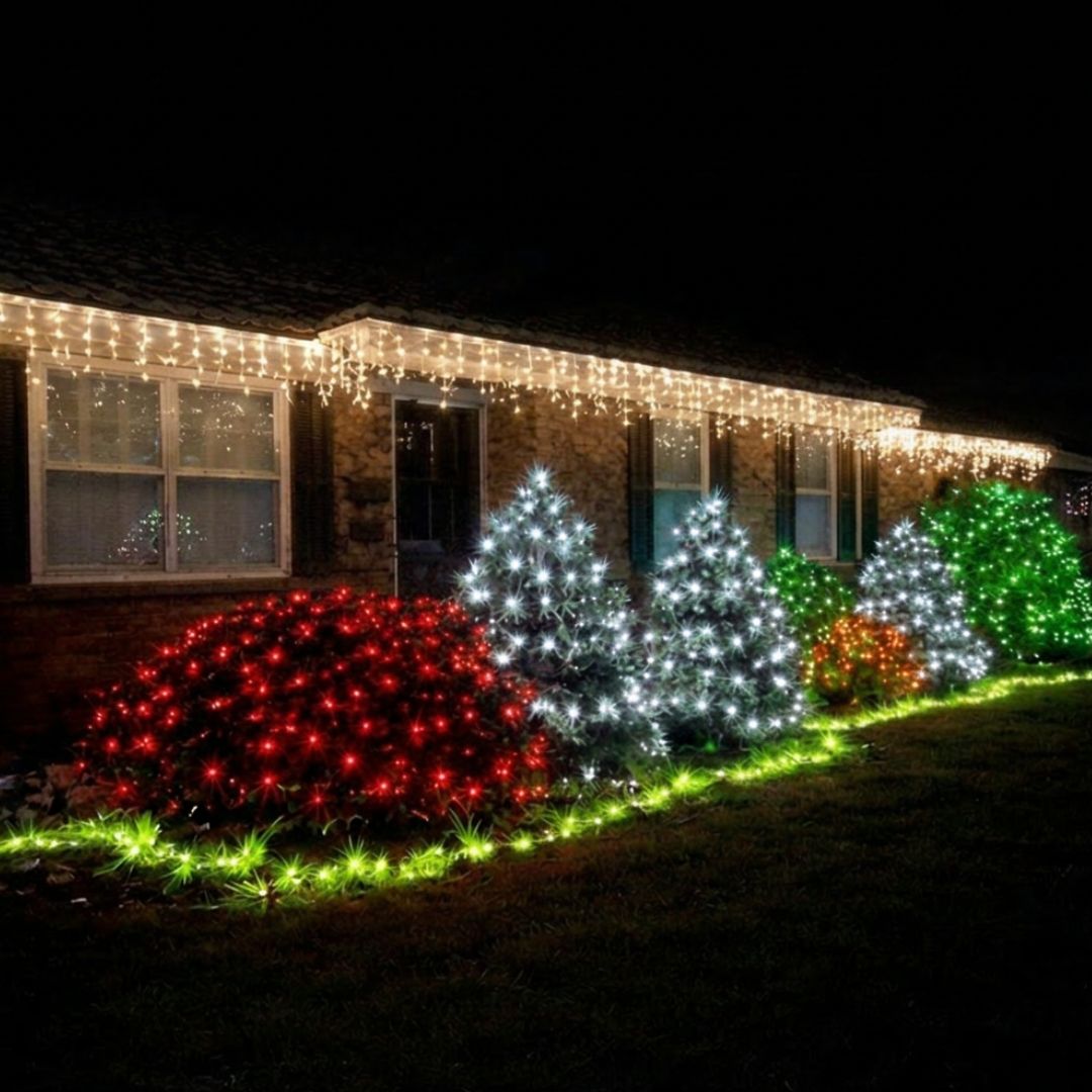 Pro 127 Twinkle LED Icicle Lights