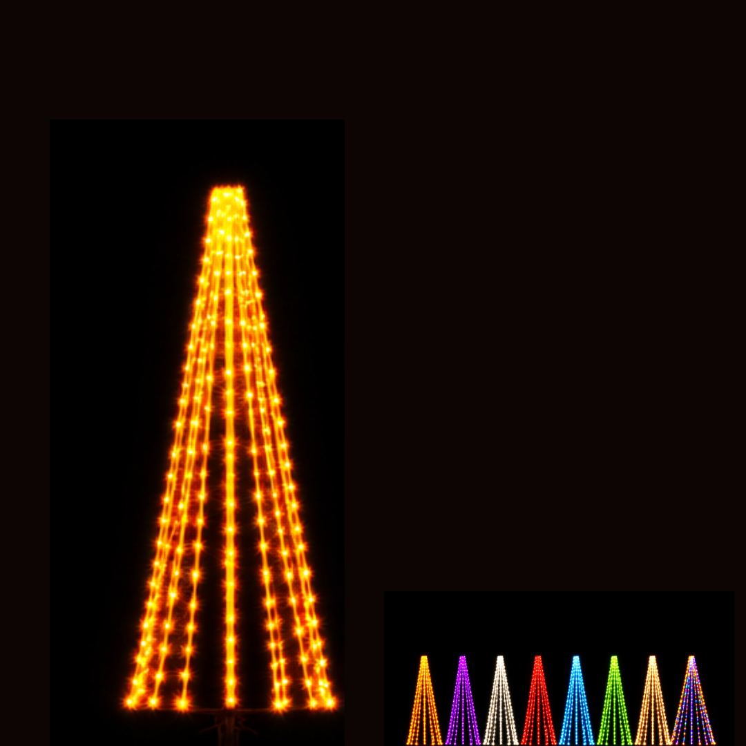 6ft 3D Tree Replacement Light Strings- Static (3406)