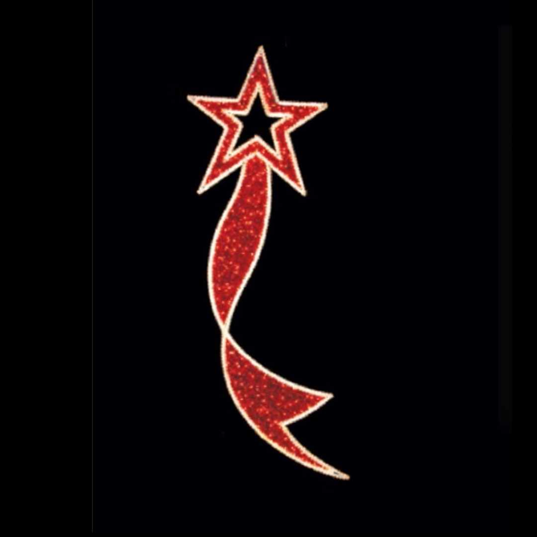 Ribbon Star Pole Mount (1000-14)