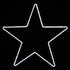 Large, 5-Point Star, White, giant, life-size, commercial-grade, outdoor, Christmas, holiday, LED, rope, light, quality, durable, motif, display, 2021