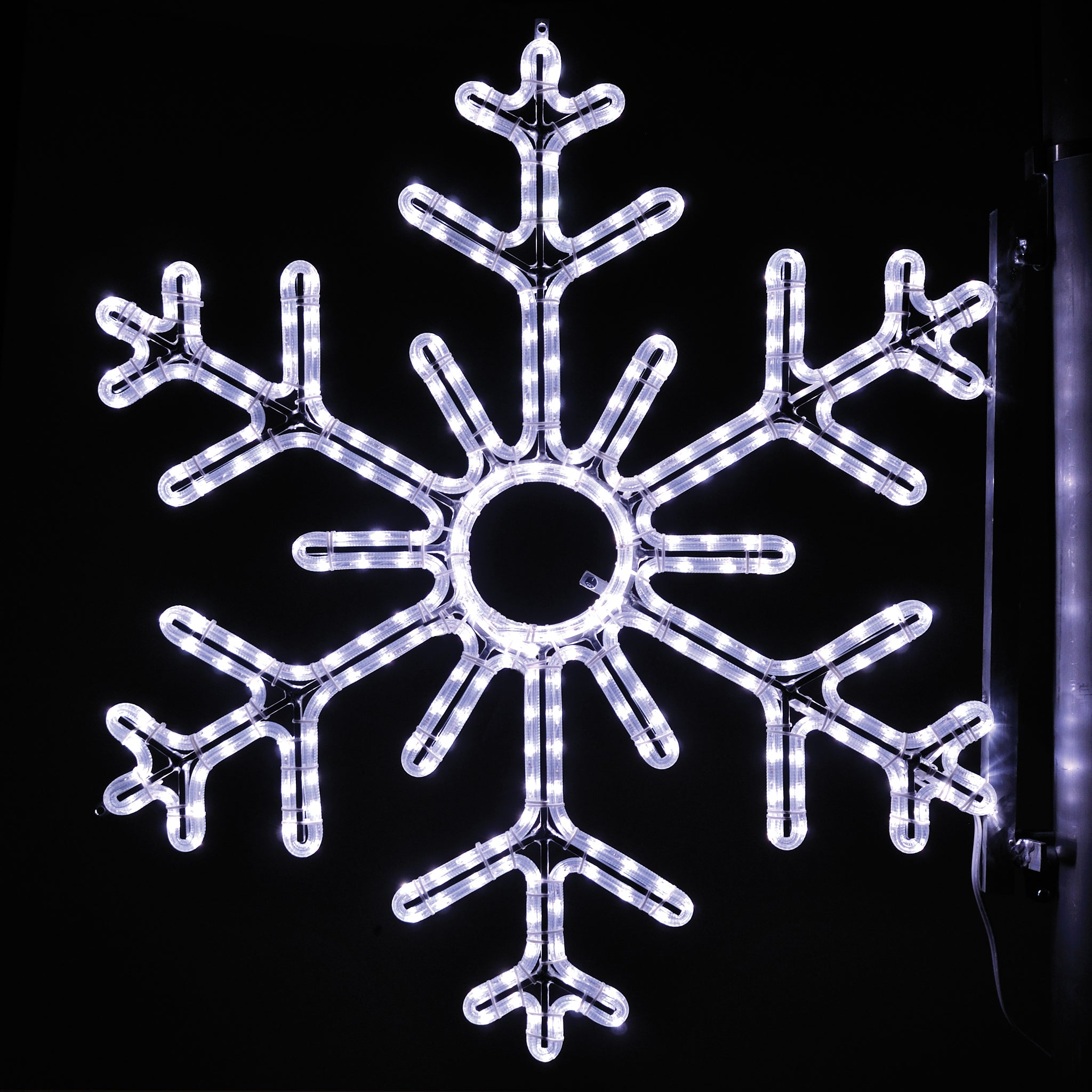 Pole Decoration - 6 Point Snowflake