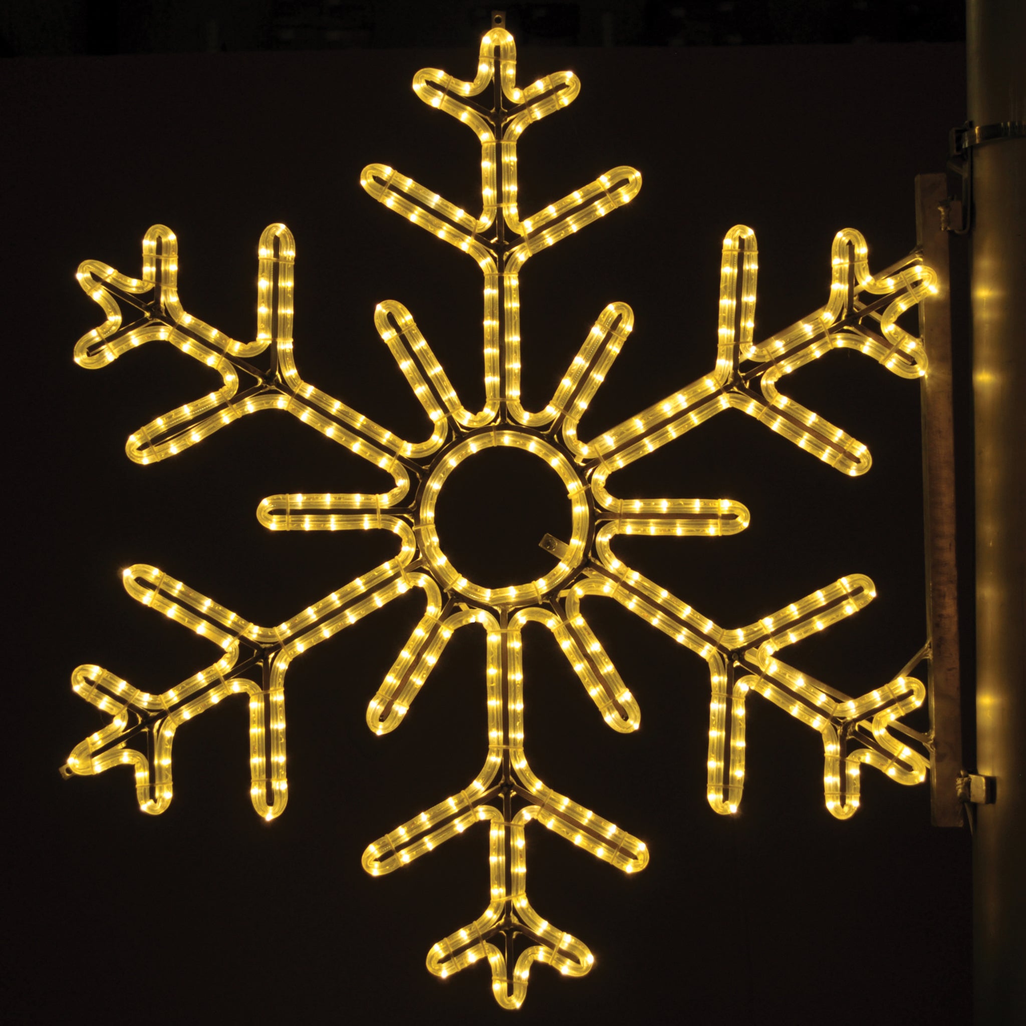 Pole Decoration - 6 Point Snowflake