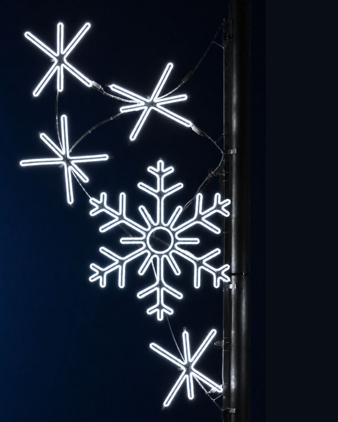 Neonflex- Pole Decoration -  Snowflake Cascade