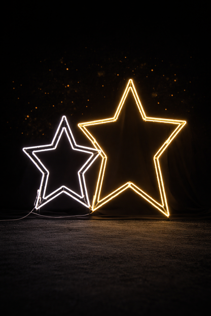 2D Standing Star Motif