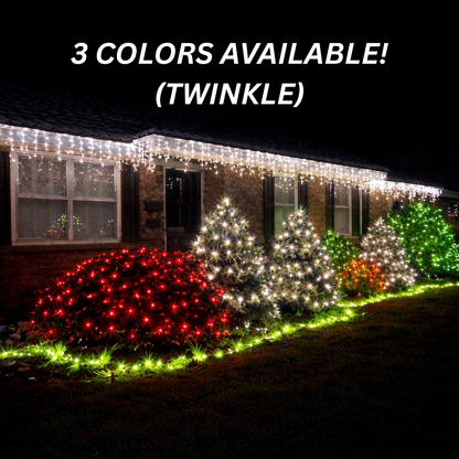 Pro 127 Twinkle LED Icicle Lights